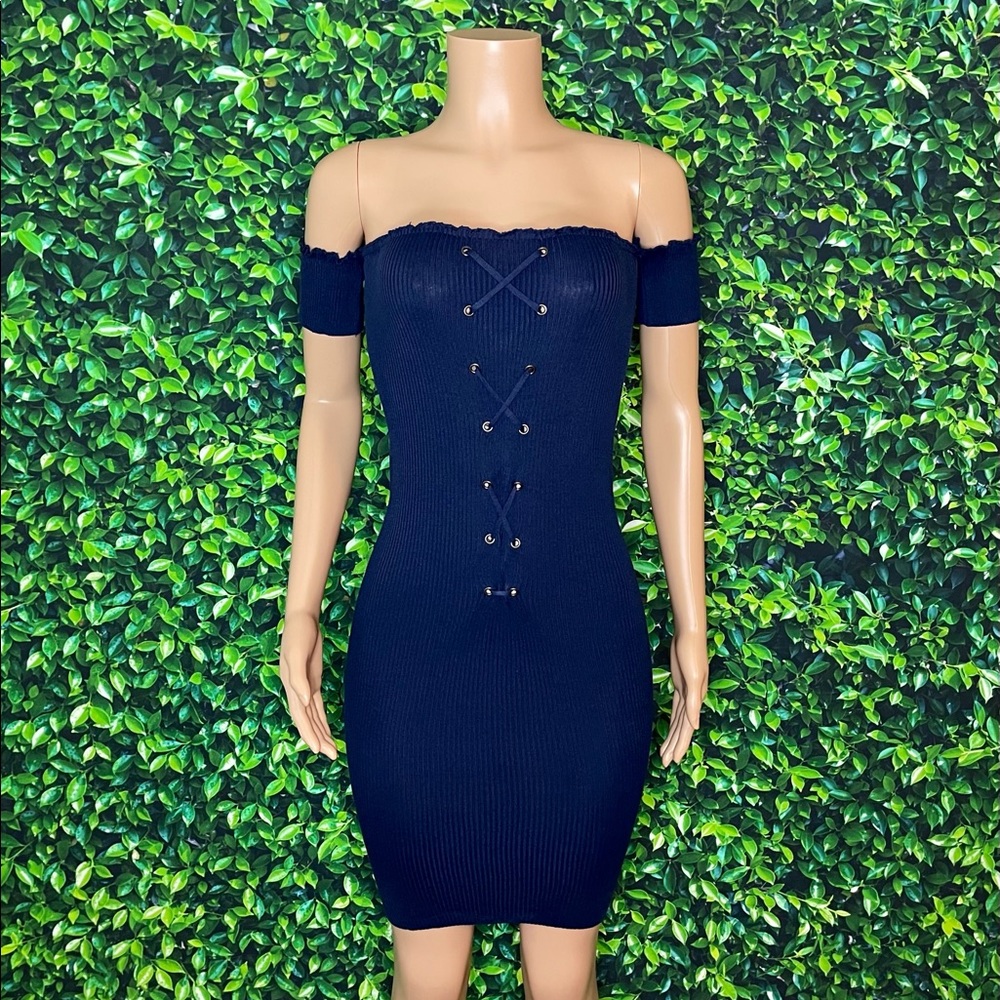 Date Night Baby Off-Shoulder Dress